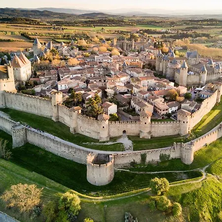 T2 Cosy Vue Sur La Cite דירה קרקסון