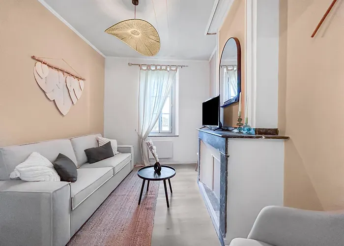 דירה T2 Cosy Vue Sur La Cite קרקסון